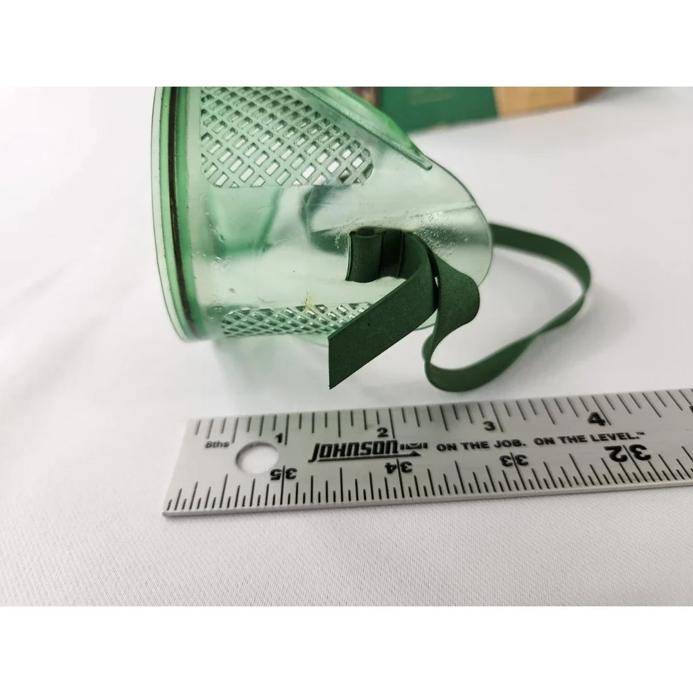Vintage Green WILLSON Monogoggle Personal Safety‎ Eye Protection Laboratory Safe